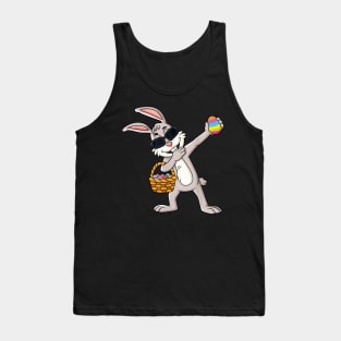 Dabbing Rabbit Easter Day Eggs Dab Boys Girls Kids Tank Top